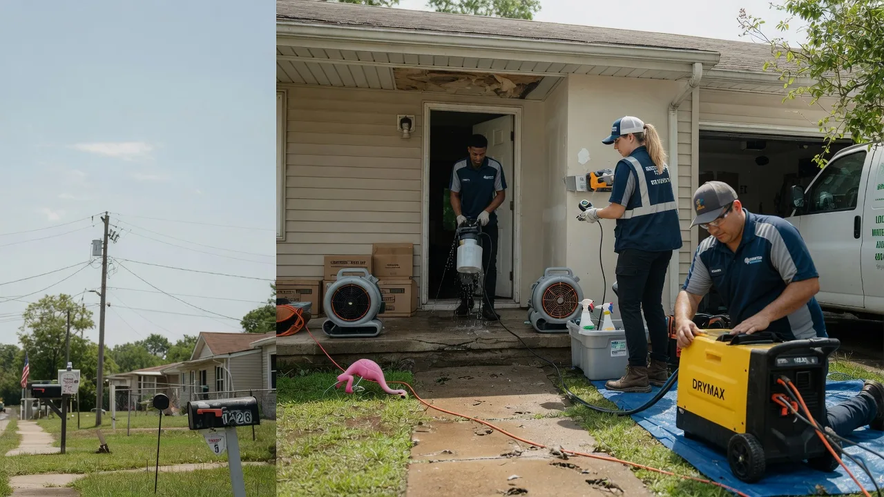 Storm Damage Water Removal in Timber Lake, SD near me